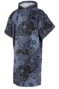 Mystic - Poncho Velours Imprimé Léo
