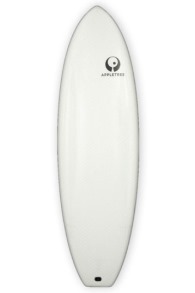 Appletree-Klokhouse Noseless White Line Surfboard Directionnelle