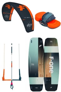 F-One-Bandit XVI + Trax Pack de Kitesurf