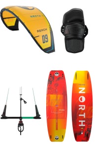 North-North Reach + Prime 2025 Pack de Kitesurf