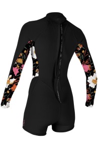 ONeill-Bahia 2/1 Backzip L/S Shorty Wetsuit