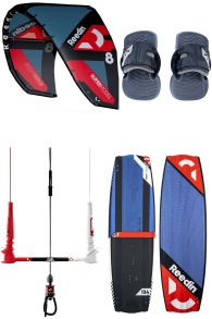 Reedin Kiteboarding-Super Model V3 + Super E Pack de  Kitesurf