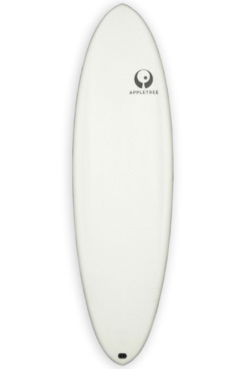 Appletree-Appleflap Noseless White Line Surfboard Directionnelle