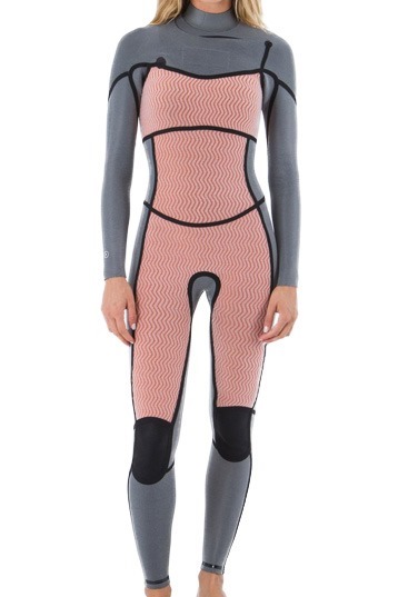 Hurley-PLUS 5/3 Frontzip 2023 Combinaison Néoprène Femmes