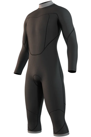 Mystic-Brand Longarm Shortleg 3/2 Backzip Wetsuit