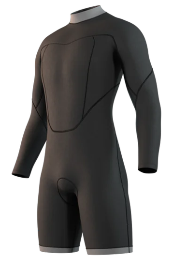 Mystic-Brand Longarm Shorty 3/2 Backzip Wetsuit