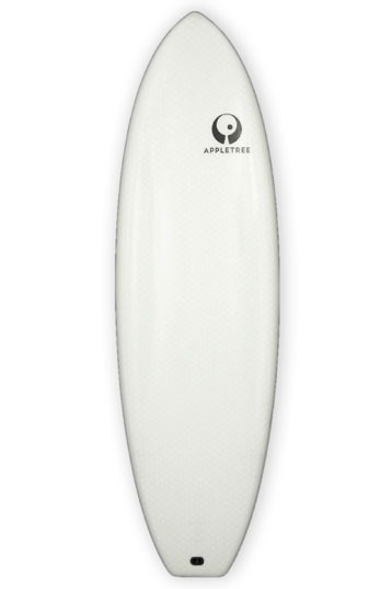 Appletree-Klokhouse Noseless White Line Surfboard Directionnelle