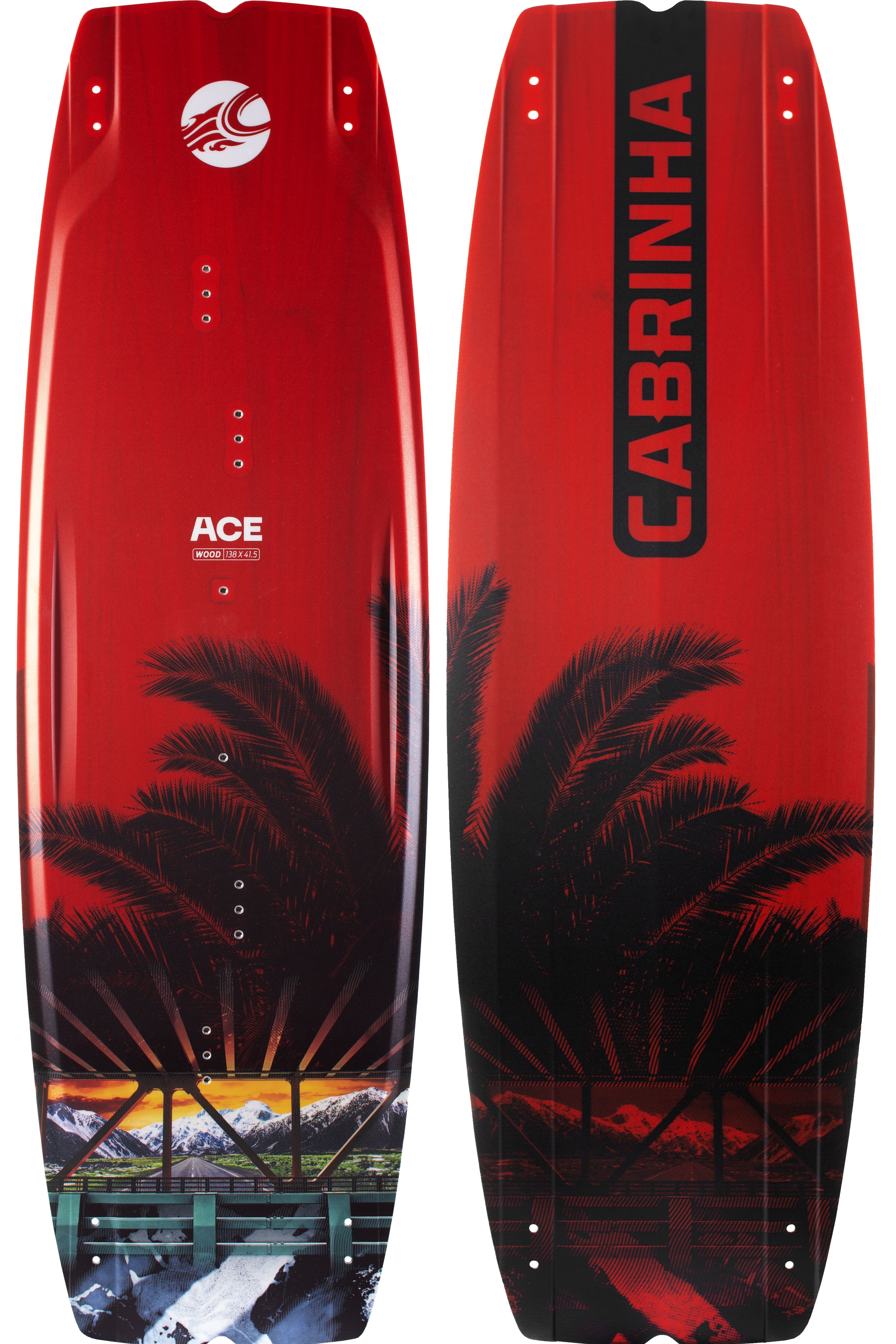 Cabrinha-Ace Wood 2024 Planche de Kite