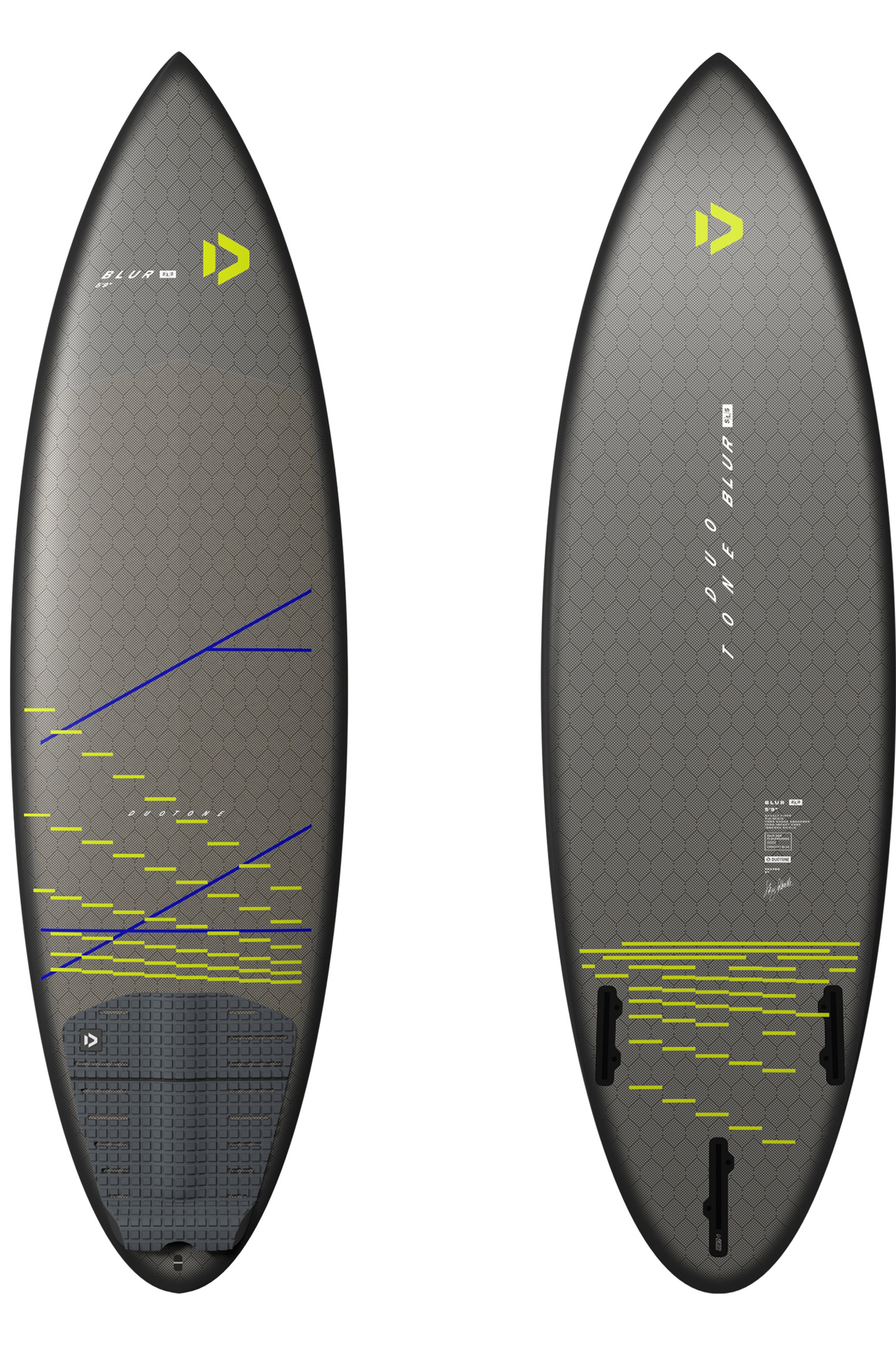 Duotone Kiteboarding-Blur SLS Concept Blue 2025 Surfboard