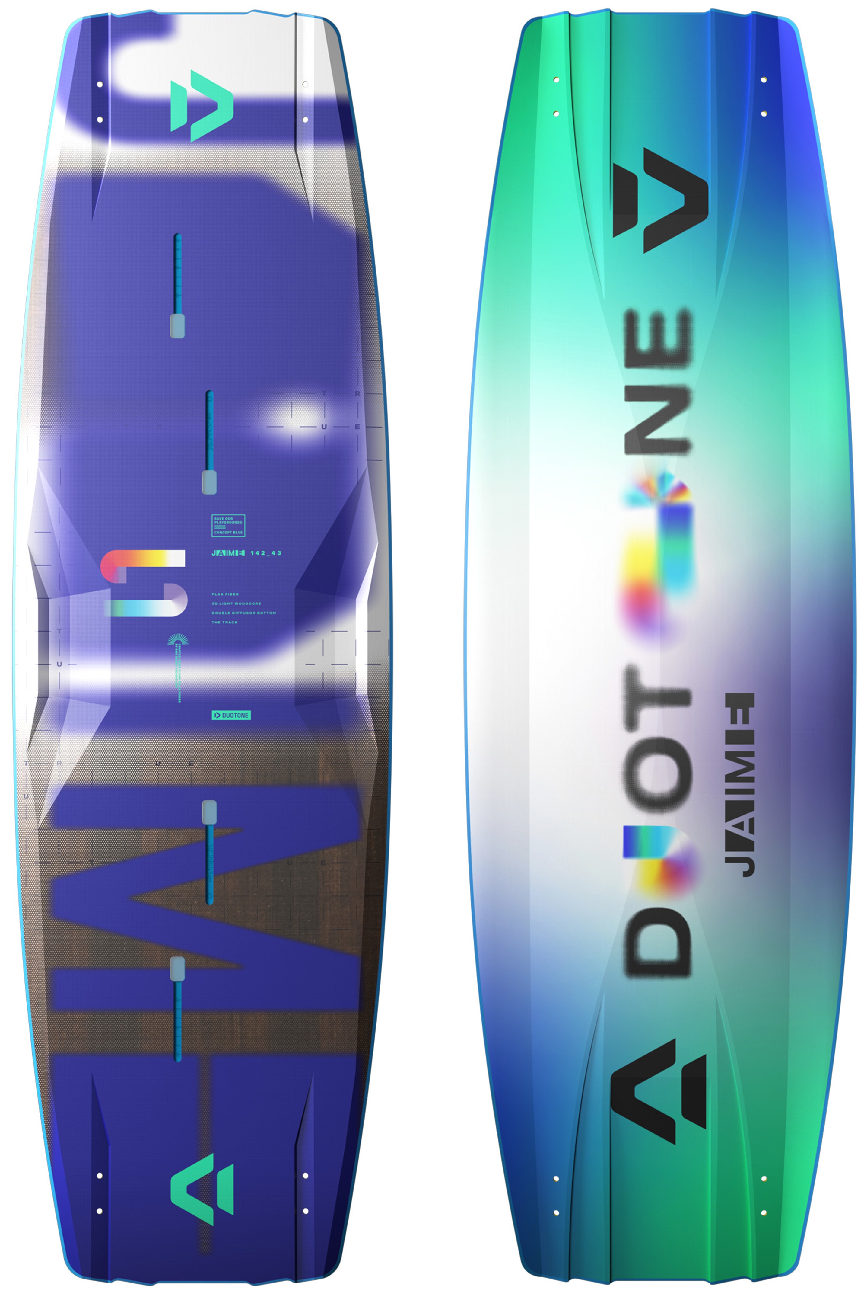 Duotone Kiteboarding-Jaime Concept Blue 2025 Planche de Kite