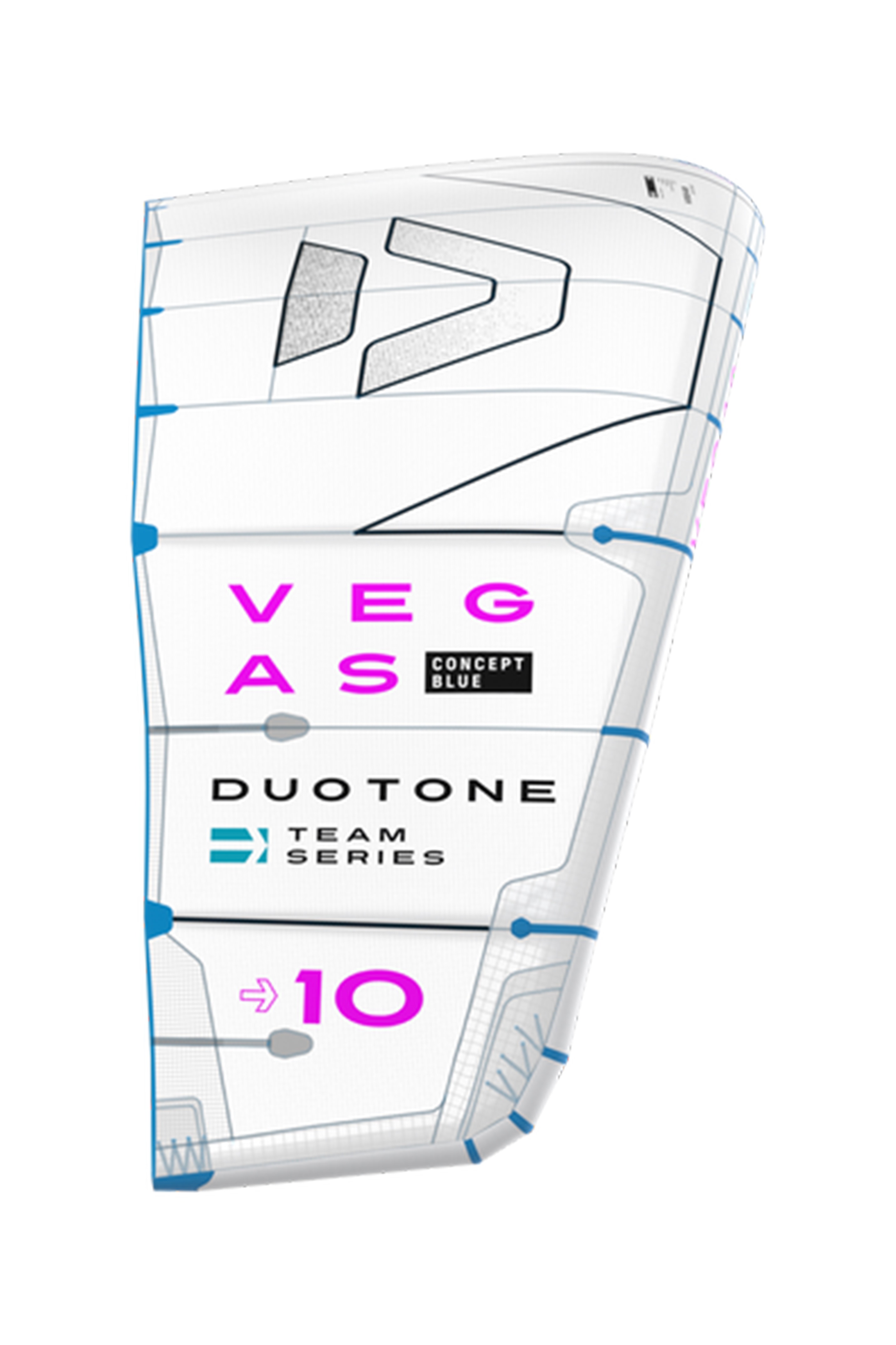 Duotone Kiteboarding-Vegas Concept Blue 2025 Aile de Kite