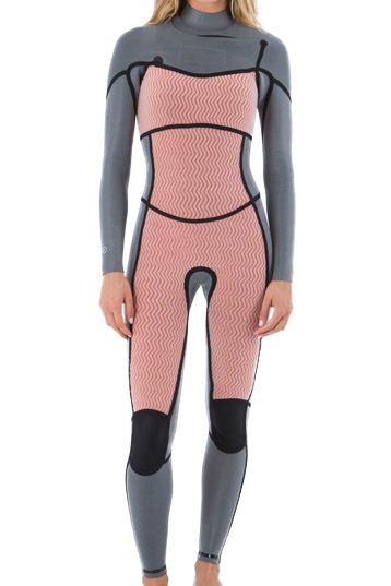 Hurley-PLUS 5/3 Frontzip Combinaison Néoprène Femmes