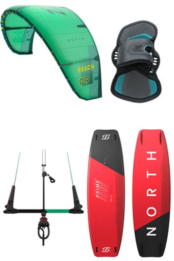 North-Reach + Prime 2023 Pack de Kitesurf